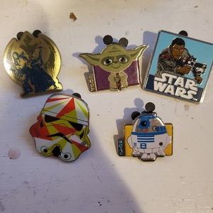 Disney star wars pins- yoda not available